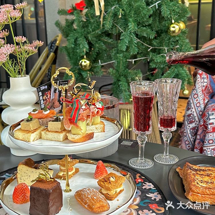 这个圣诞下午茶🎄在佛山真的没对手..