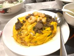 滑蛋牛肉虾仁饭-有章牛杂(石厦店)