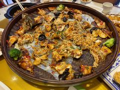 顺德筲箕水鱼海鲜大拼盘-百年恒益烧腊海鲜酒家·非遗传承(广州黄埔店)