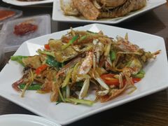 姜葱炒蟹-记忠海鲜