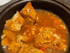 海胆虾怪酱炖老豆腐-青雅中餐厅(大连金石滩绿发希尔顿度假酒店)