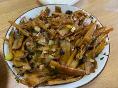 梅干菜炒莲藕-兰湘子·湘菜小炒(长安万科广场店)
