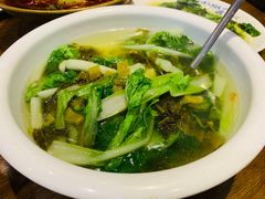 酸菜粉丝汤-乡坝头外婆菜(东方欧城仁寿七分店)