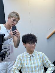 -藤野造型专业烫染接发