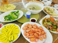 白灼沙虾-明记海鲜大排档(巽寮湾店)