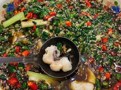 鲜椒丝瓜鱼-江湖黑大兔(杨家坪店)