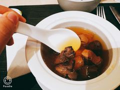 茶树菇排骨汤-顺德美的万豪酒店·自助餐·贡厨