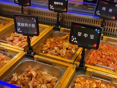 自助取餐区-大山炭火烤肉自助(百盛步行街广场店)