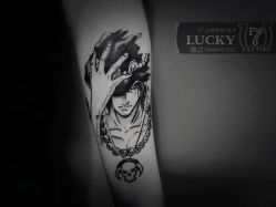 -幸运7纹身刺青Lucky7tattoo