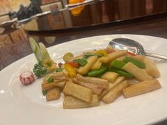 蜜豆炒莲藕淮山-湛江民大喜来登酒店-采悦轩中餐厅