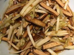 韭黄干菜肉丝-船夫鱼锅(衢江路店)