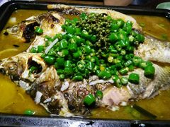 -探鱼·鲜青椒爽麻烤鱼(广州花都来又来店)