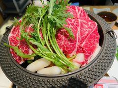 日式牛肉寿喜锅-阿吾罗·月咏精致日料(港汇恒隆广场店)