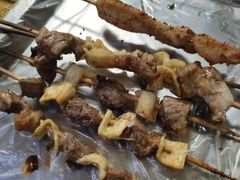 -老红桥炸灌肠牛肚锅烧烤(定福庄店)