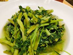 清炒空心菜-吴越荣记苏州菜·松鼠桂鱼100%活鱼现做(斜塘老街店)