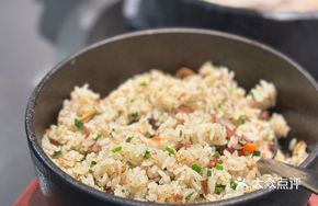 Ham and Wild Mushroom Fried Rice