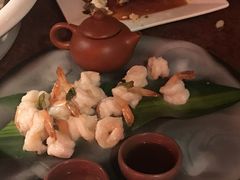 龙井凤尾虾仁-绿茶餐厅(蓝色港湾店)