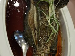 豉油清蒸石斑鱼-新龙船黄浦江餐饮游船官方自营店