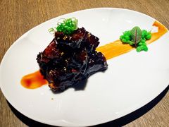 桂花糖醋肉排-悦轩中餐厅·高空江景·杭州柏悦酒店