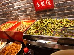 自助取餐区-矮板凳老火锅(宽窄巷子店)