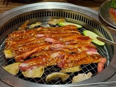 -明洞阿姨·韩式酱蟹烤肉·创意料理(三元桥店)