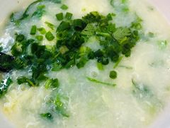 蛋花菜丝粥-繁仔牛杂(石排店)