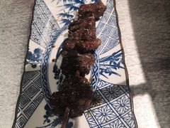 烤羊肉串-探鱼·鲜青椒爽麻烤鱼(北京路天河城店)