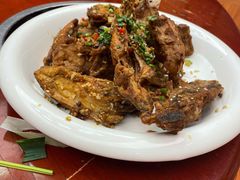 招牌煎焗鱼骨-老廣食堂(区庄店)