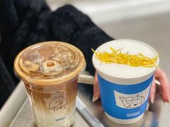姜汁厚奶拿铁-Something For(中洲湾店)