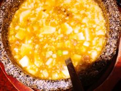 石锅鸡汤豆腐-绿茶餐厅(华联万柳店)