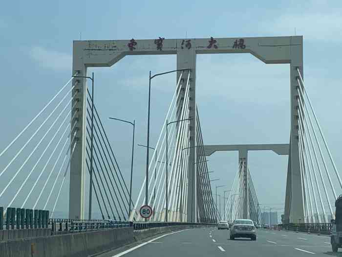 东宝河大桥-"每次走沿江高速去广州都会经过一座东宝河大.