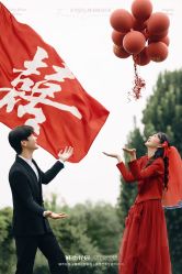 -城市花园婚纱摄影