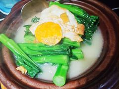 拍姜煎蛋浸菜心-粤·向群饭店(二沙岛店)
