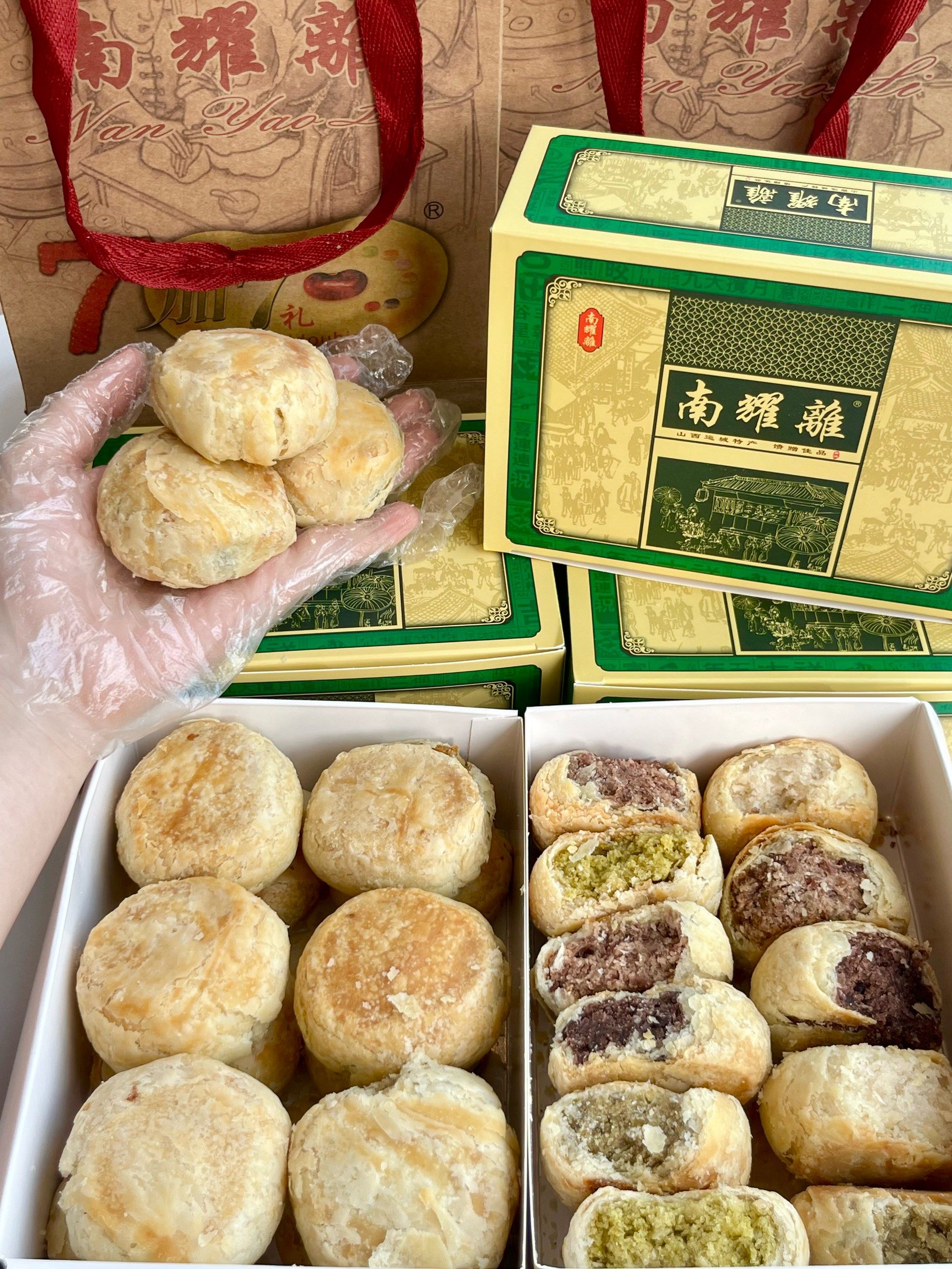 在郑州!酥的掉渣得传统老式绿豆饼!🥹🥹