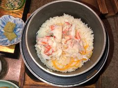 蟹肉釜饭-蟹道乐(京都本店)