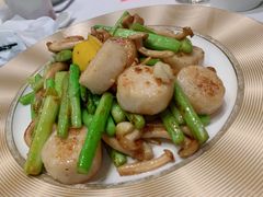 烧汁白玉菇炒带子-尚一汤 广东炖汤(金桥国际店)