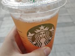蜜桃乌龙-星巴克(广州新粤新店)