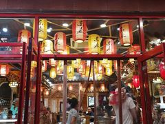 门面-东来菜馆•手抓海鲜家常菜•海鲜锅贴(鸽子窝店)