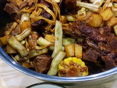 内蒙焖面-内蒙焖面大盆骨餐馆(山大路店)
