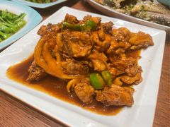 生炒竹林鸡块-御香农家菜(莫干山庾村店)