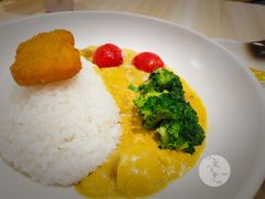 咖喱蔬菜盖浇饭-轻蔬不用等·素食(江苏路店)