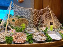 -海棠湾洲际-涛·海底餐厅·美人鱼·自助餐·海底隧道