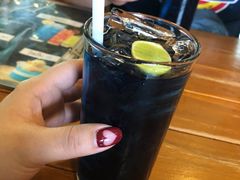 -蝶豆花蓝面条