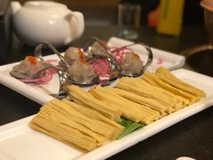 手打鲜虾滑-北门涮肉·炭火铜锅涮肉(什刹海店)