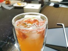 玫瑰荔枝苏打水-冬日咖啡