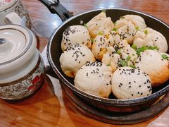 双拼虾仁生煎（双拼生煎）-大壶春生煎(四川中路店)