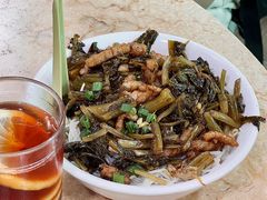 雪菜肉丝米粉-新鸿发咖啡美食