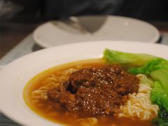 沙茶牛肉公仔面-敏华冰厅(天河城店)