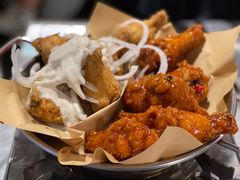 双拼炸鸡-富乐满韩国正宗炸鸡韩国料理(虹泉路店)