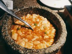 鸡汤虾仁豆腐-绿茶餐厅(天津天河城店)